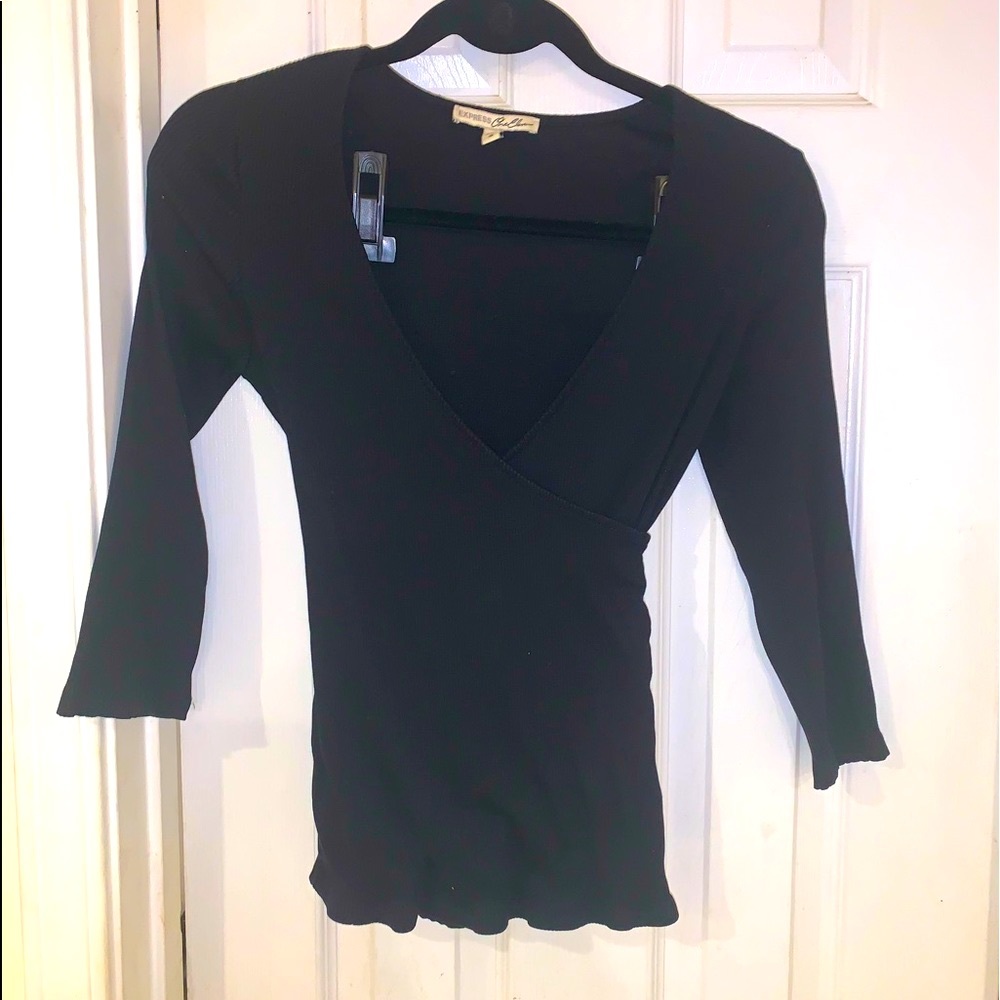Express Women’s V-Neck(very low cut) Top